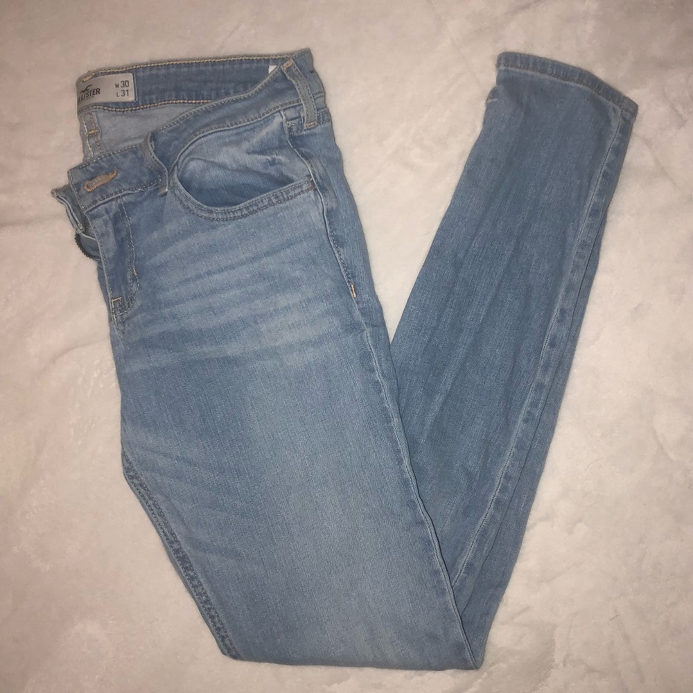 Hollister Baby Blue Skinny Jeans